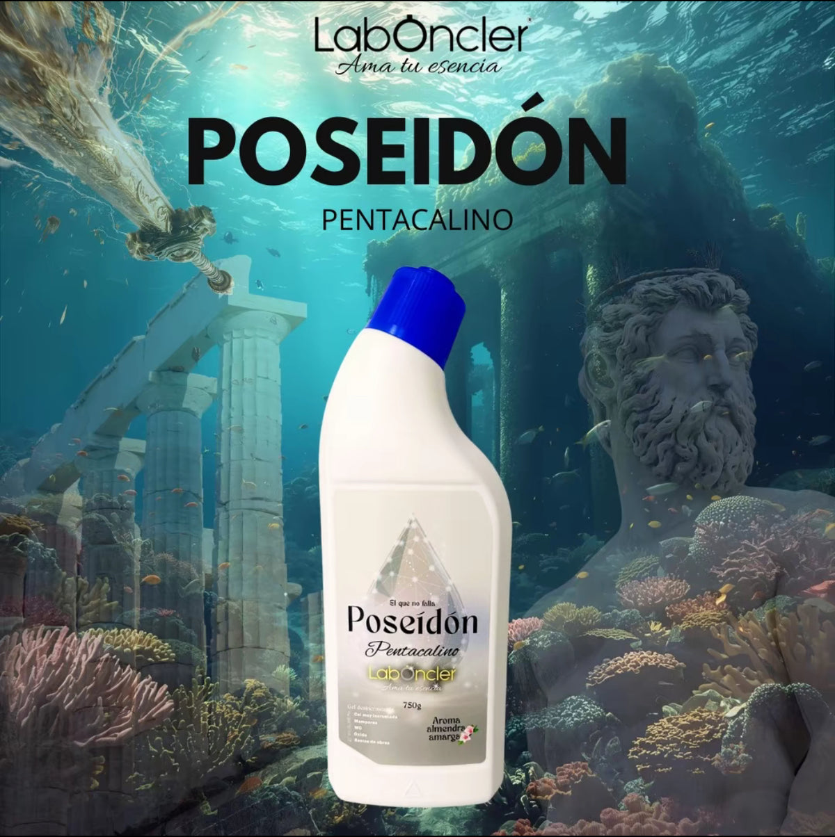 PACK ECO-LIMPIO: ECO-JIN A ELEGIR CON DIFUSOR+ POSEIDÓN + BAYETA DOBLE CARA PARA LIMPIEZA EFECTIVA Y VERSÁTIL.